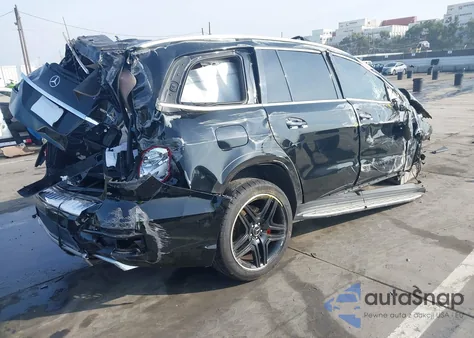 2014 Mercedes-Benz Gl 63 Amg 4Matic из США, поврежденный, VIN 4JGDF7EE2EA404427